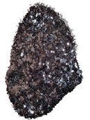 P02 Gun Metal Black Round 3mm